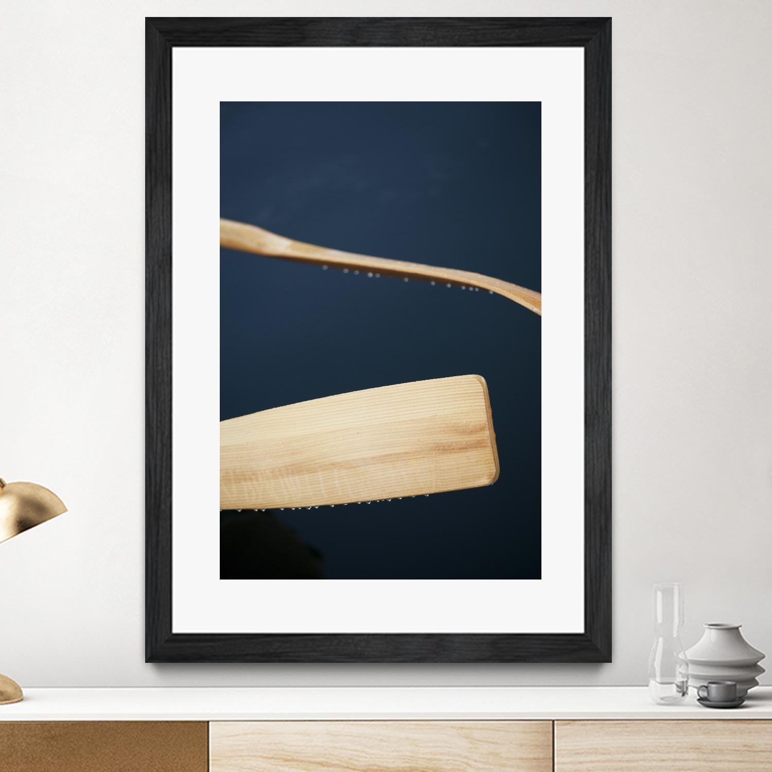 Paddles II by Melissa McClain on GIANT ART - beige photo art