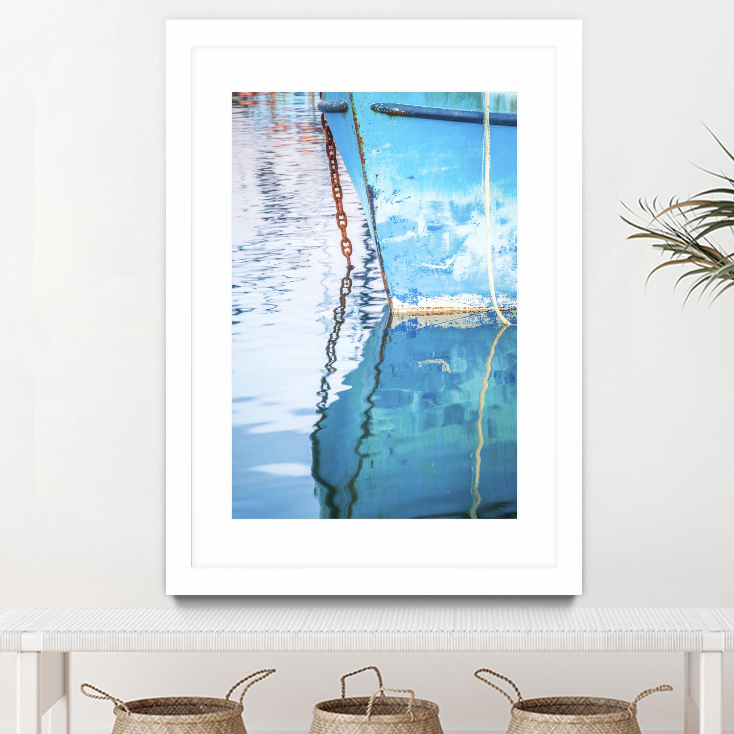 Anchoring In by Melissa McClain on GIANT ART - white photo art