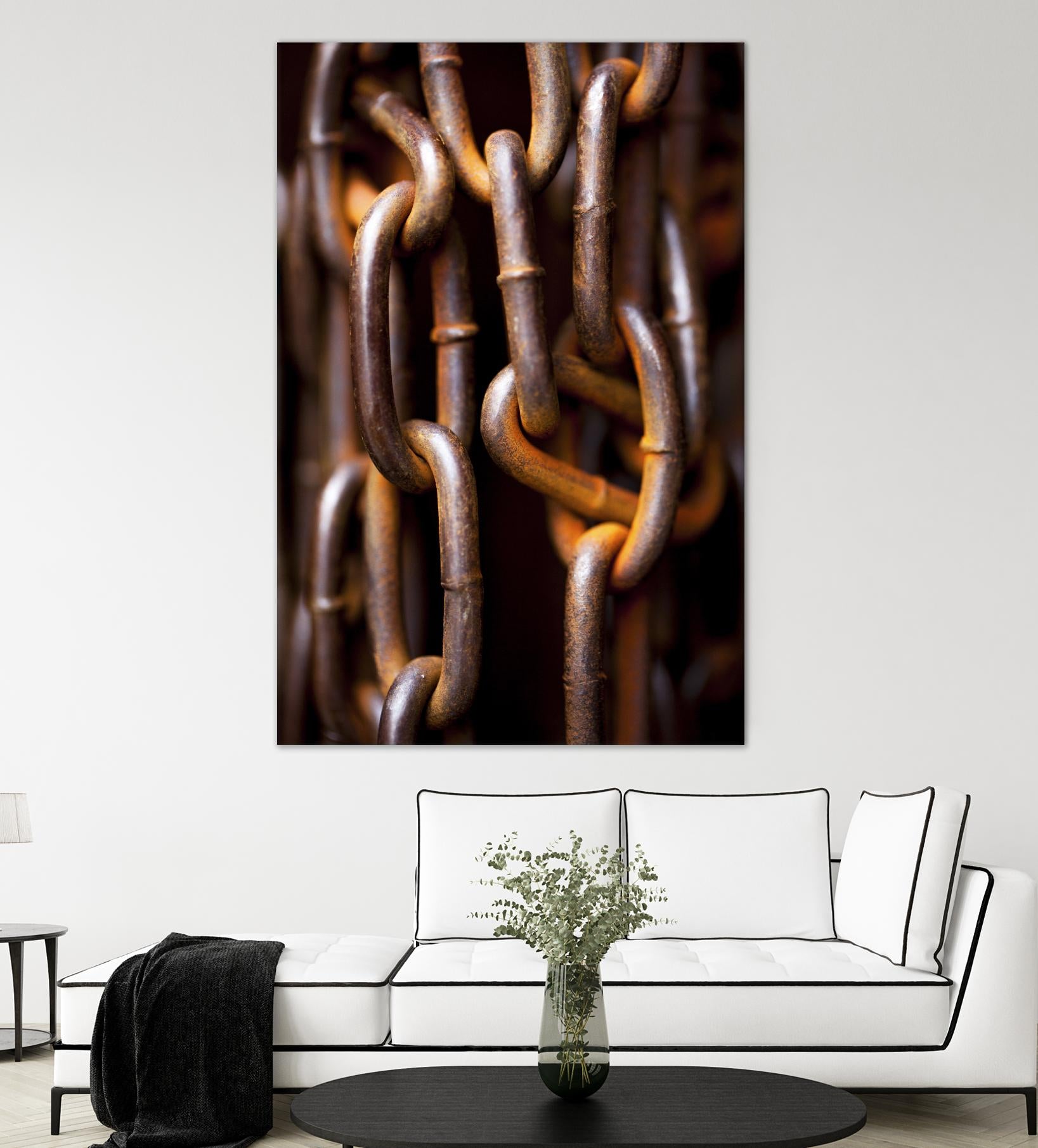 In Chains by Melissa McClain on GIANT ART - rust photo art
