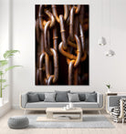 In Chains by Melissa McClain on GIANT ART - rust photo art