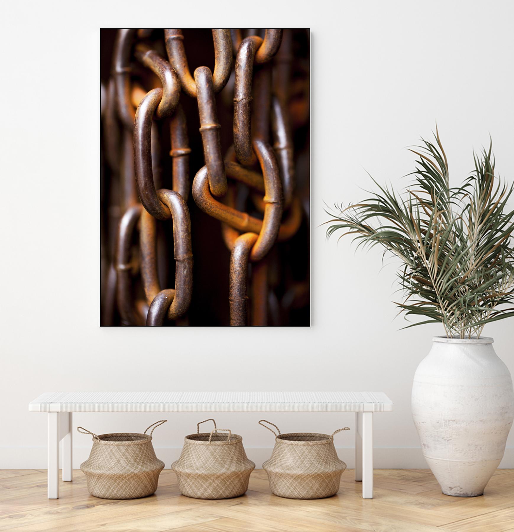 In Chains by Melissa McClain on GIANT ART - rust photo art