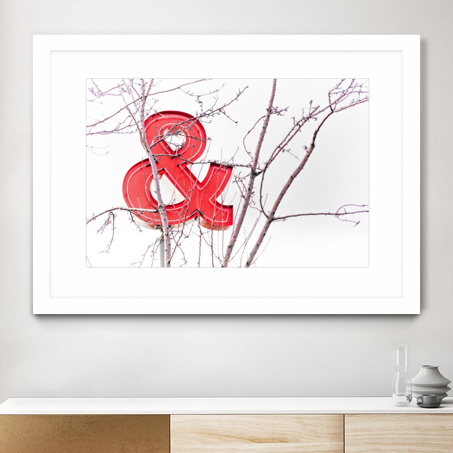 Sign of the Times by Melissa McClain on GIANT ART - white photo art