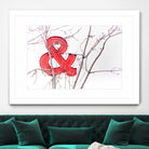 Sign of the Times by Melissa McClain on GIANT ART - white photo art