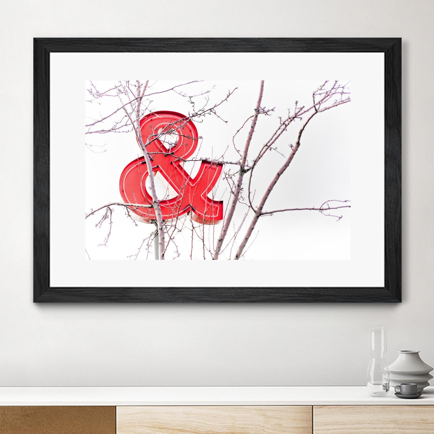 Sign of the Times by Melissa McClain on GIANT ART - white photo art