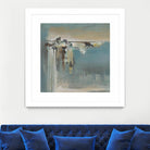 Fragmented Fields by Terri Burris on GIANT ART - grey abstract