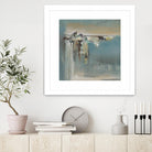 Fragmented Fields by Terri Burris on GIANT ART - grey abstract