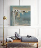 Fragmented Fields by Terri Burris on GIANT ART - grey abstract