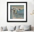 Fragmented Fields by Terri Burris on GIANT ART - grey abstract