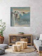 Fragmented Fields by Terri Burris on GIANT ART - grey abstract