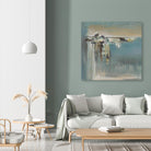 Fragmented Fields by Terri Burris on GIANT ART - grey abstract