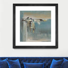 Fragmented Fields by Terri Burris on GIANT ART - grey abstract