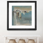 Fragmented Fields by Terri Burris on GIANT ART - grey abstract