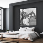 The Search by Stacey D'aguiar on GIANT ART - black animals