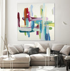 Daydreaming by Randy Hibberd on GIANT ART - purple abstract