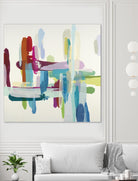 Daydreaming by Randy Hibberd on GIANT ART - purple abstract