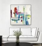 Daydreaming by Randy Hibberd on GIANT ART - purple abstract