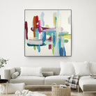 Daydreaming by Randy Hibberd on GIANT ART - purple abstract