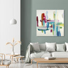 Daydreaming by Randy Hibberd on GIANT ART - purple abstract