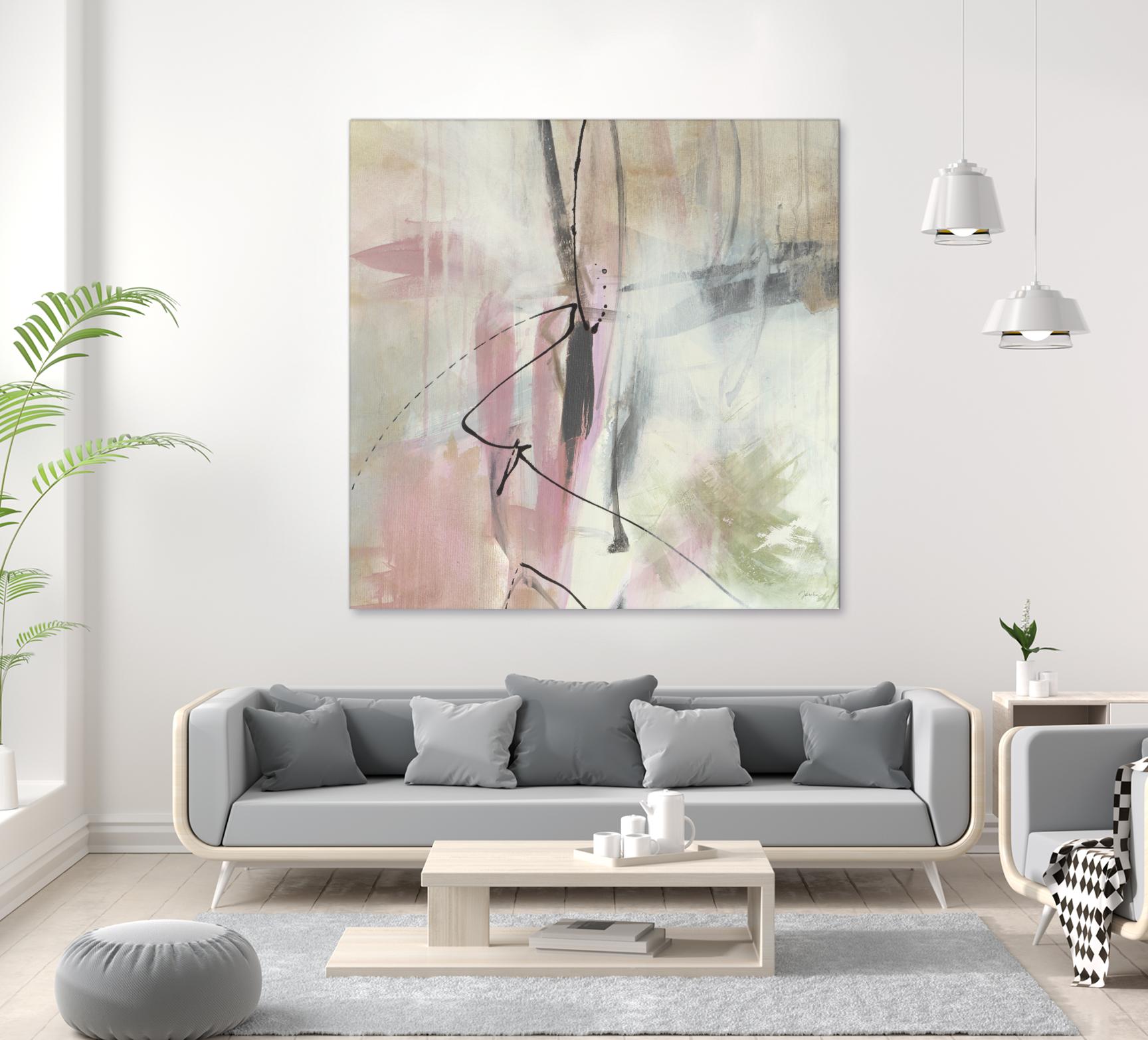 A la mode by Liz Jardine on GIANT ART - beige abstract