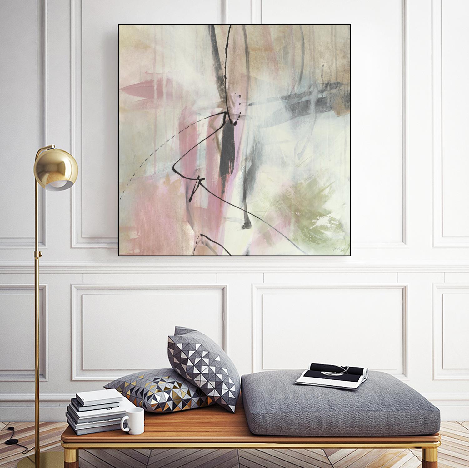 A la mode by Liz Jardine on GIANT ART - beige abstract