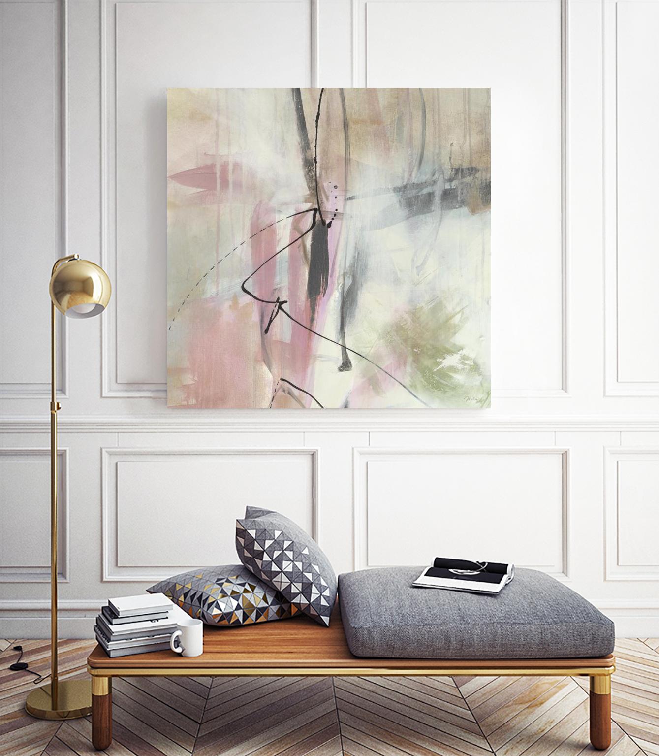 A la mode by Liz Jardine on GIANT ART - beige abstract