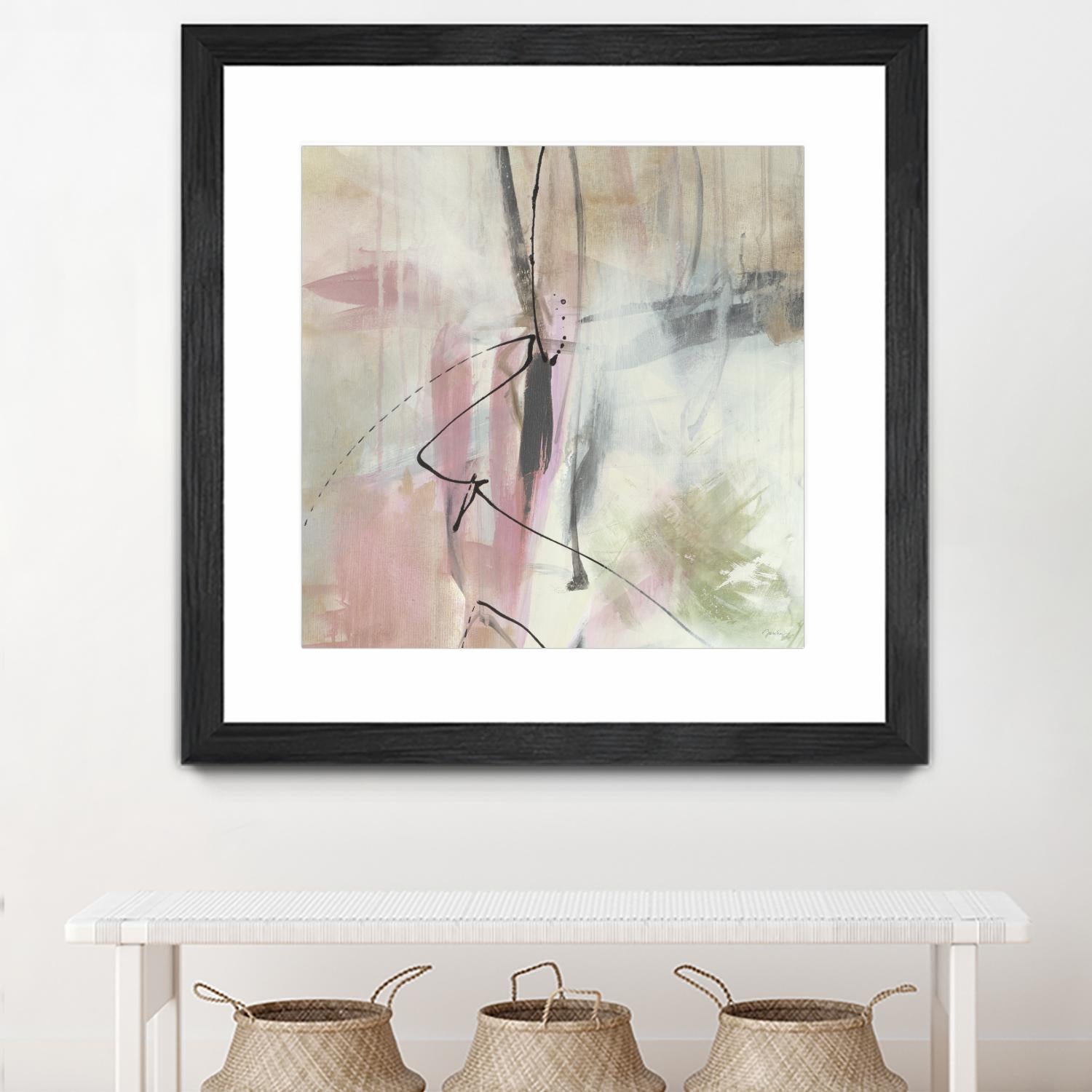 A la mode by Liz Jardine on GIANT ART - beige abstract
