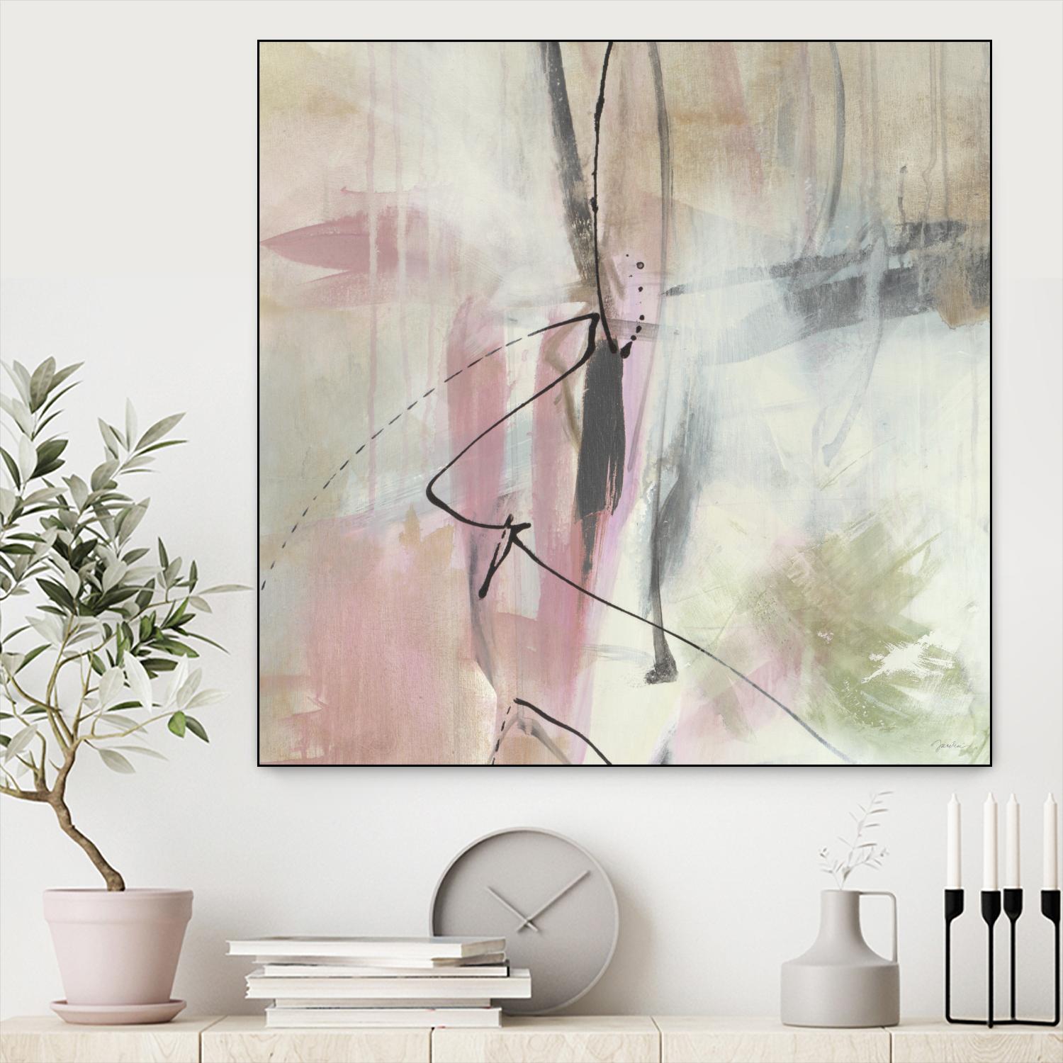 A la mode by Liz Jardine on GIANT ART - beige abstract