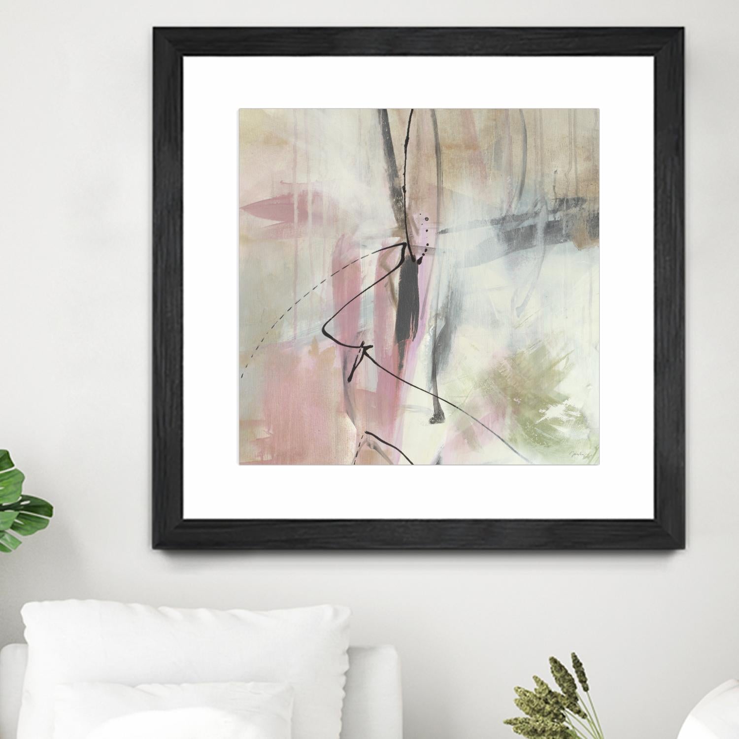 A la mode by Liz Jardine on GIANT ART - beige abstract