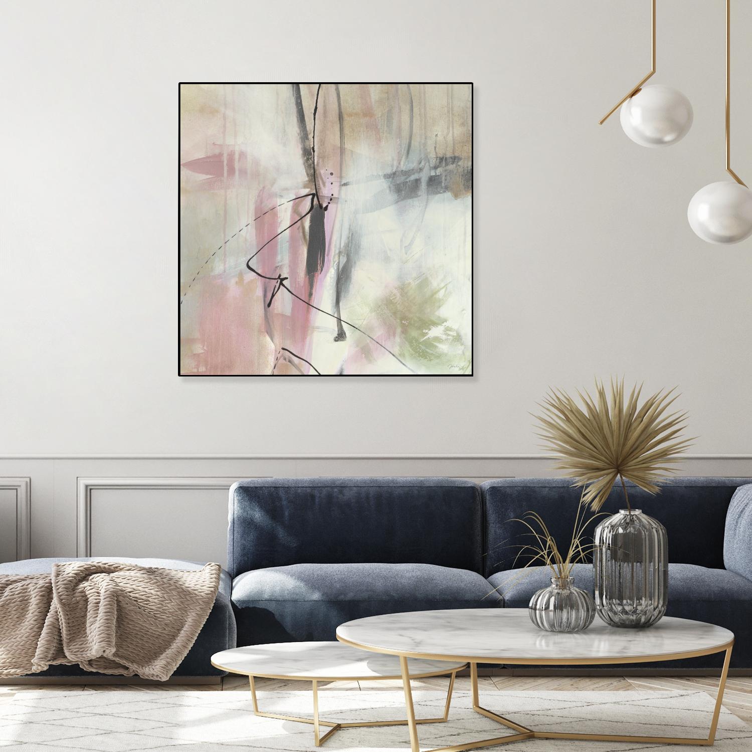 A la mode by Liz Jardine on GIANT ART - beige abstract