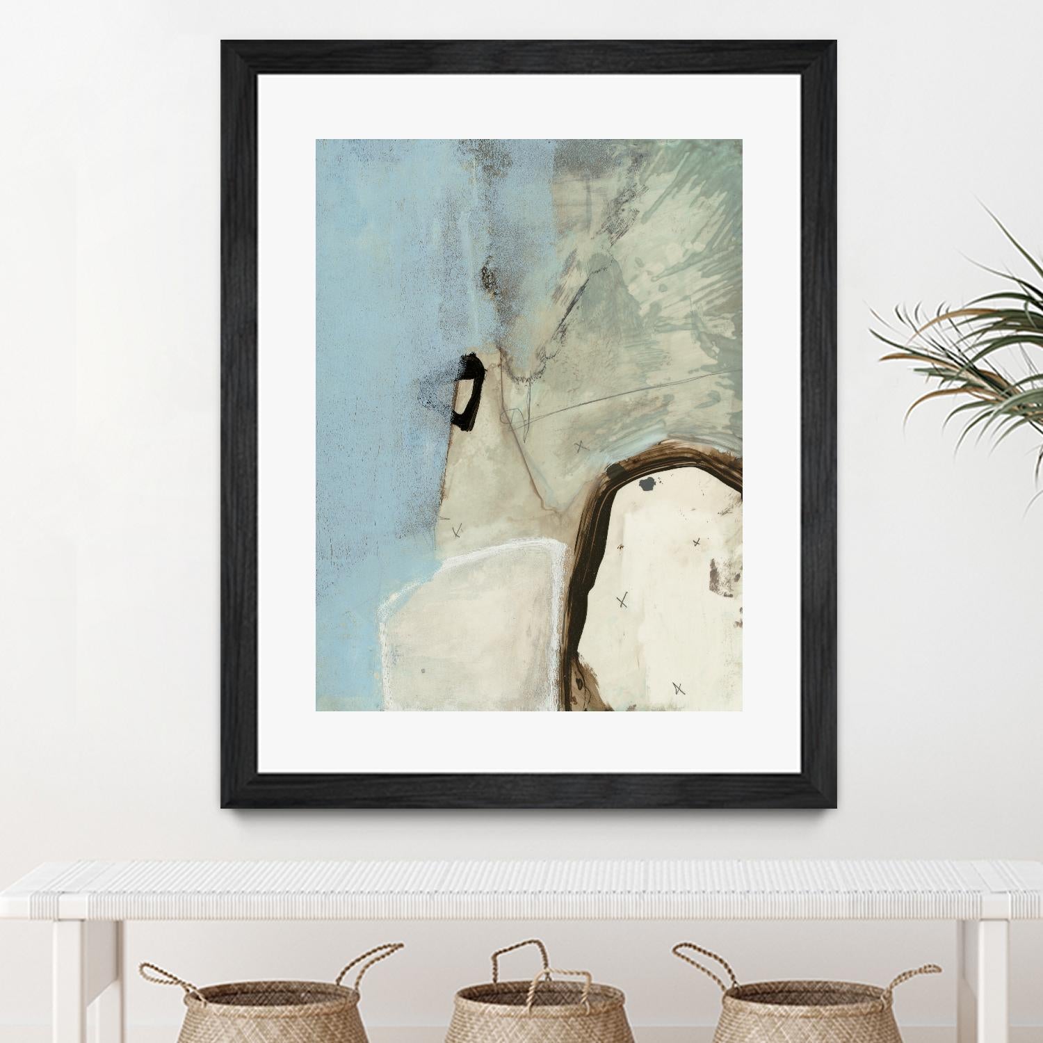 Abstracted Series VIII by Lisa Ridgers on GIANT ART - beige abstract