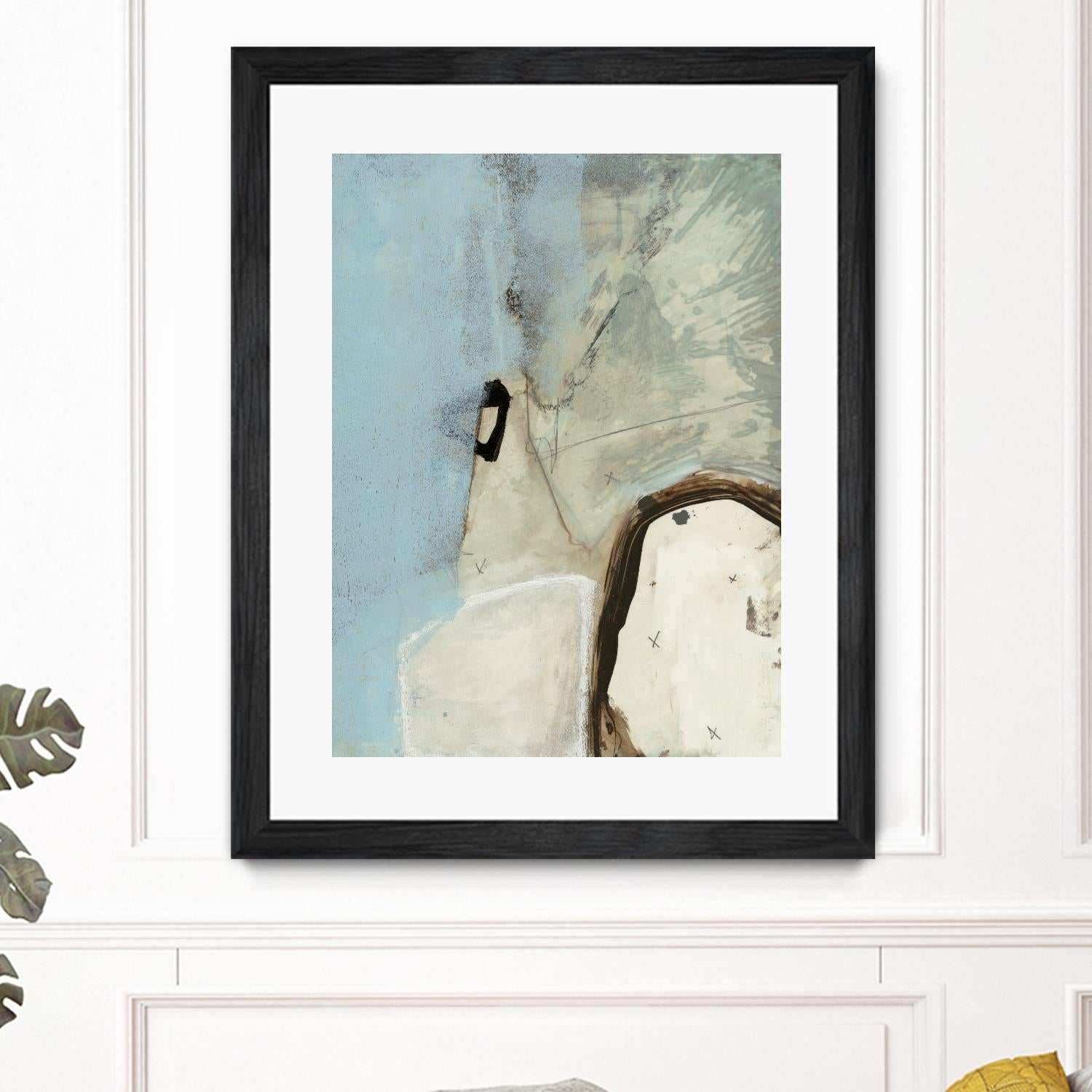 Abstracted Series VIII by Lisa Ridgers on GIANT ART - beige abstract