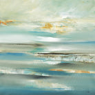 By The Water III by Lisa Ridgers on GIANT ART - beige abstract