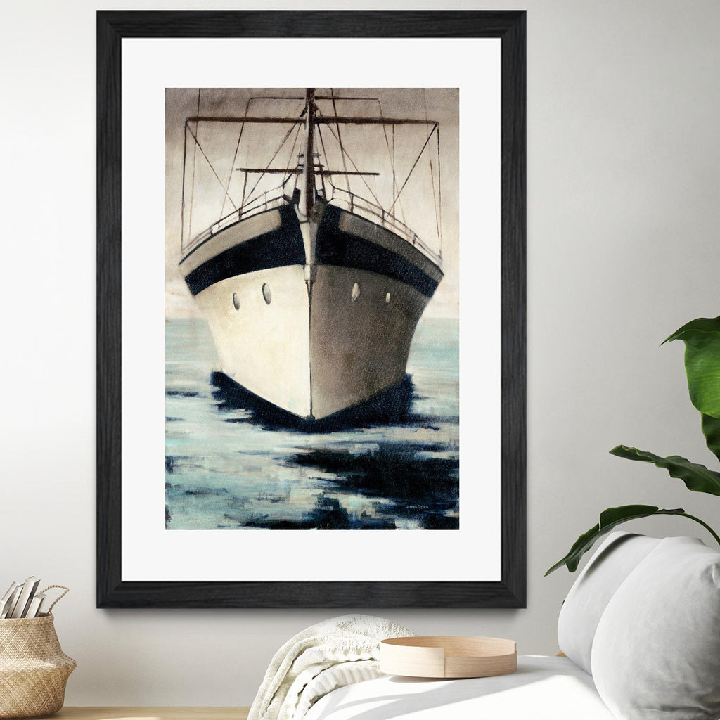 Under Bow by Joseph Cates on GIANT ART - beige nautical