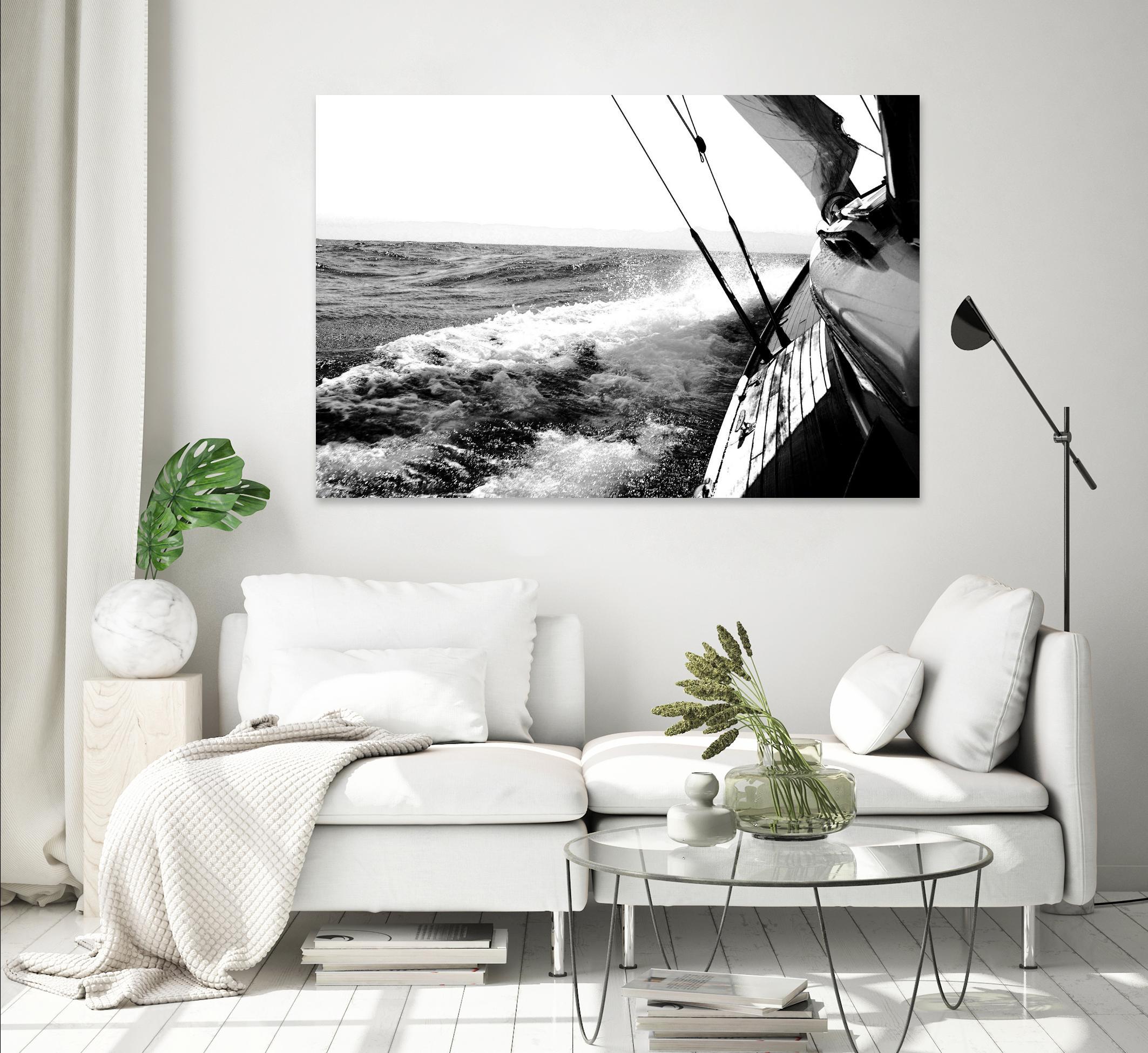 Sailing Mist by Kyle on GIANT ART - white nautical