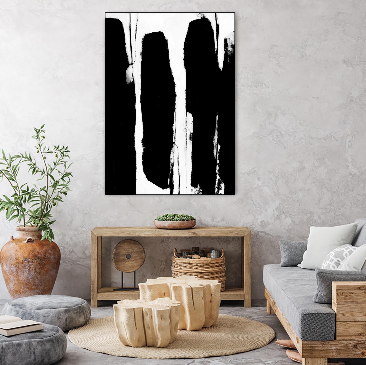 The Chant by Scott Brems on GIANT ART - earth tones abstract