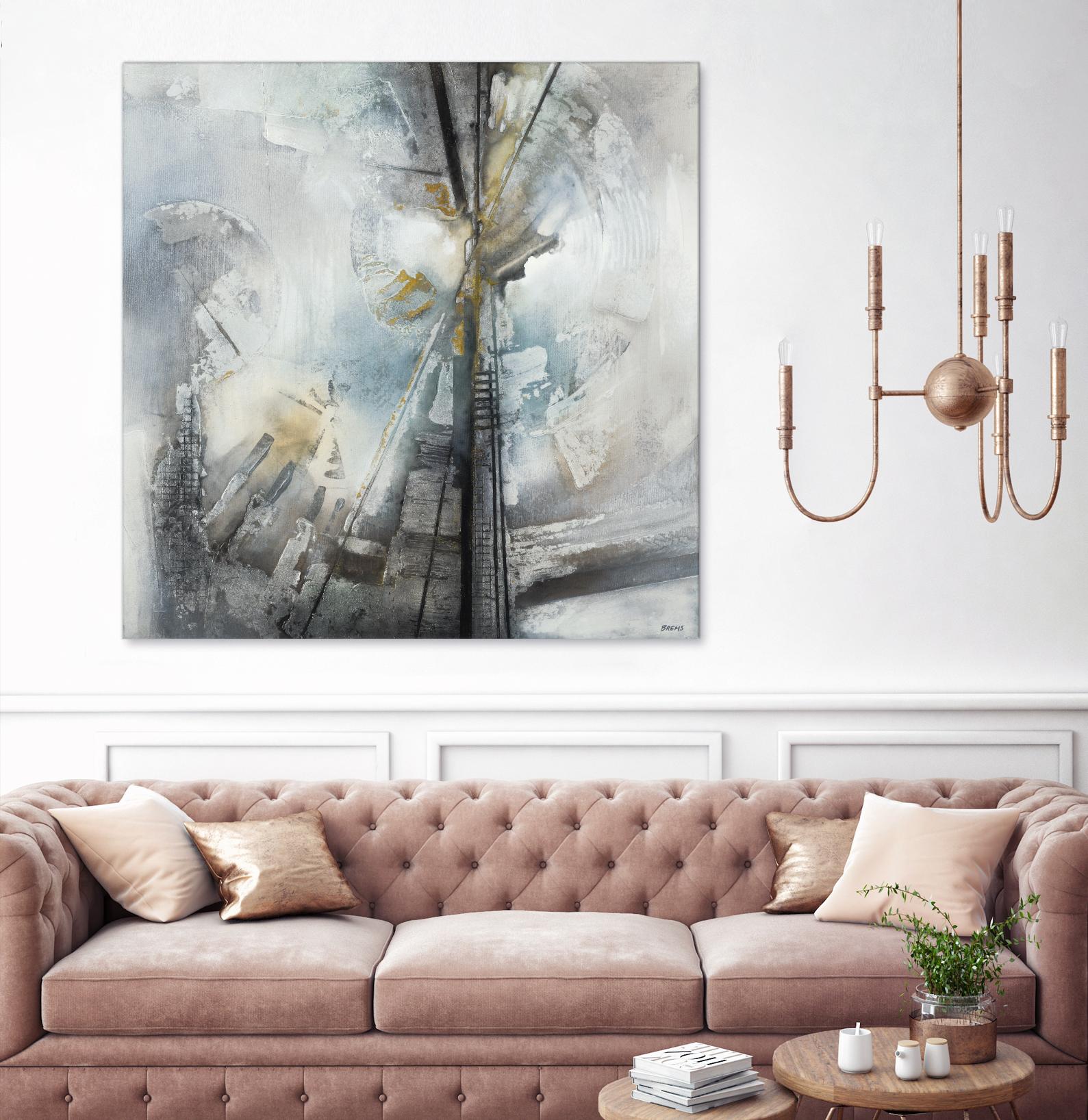 Turbine by Scott Brems on GIANT ART - neutrals abstract