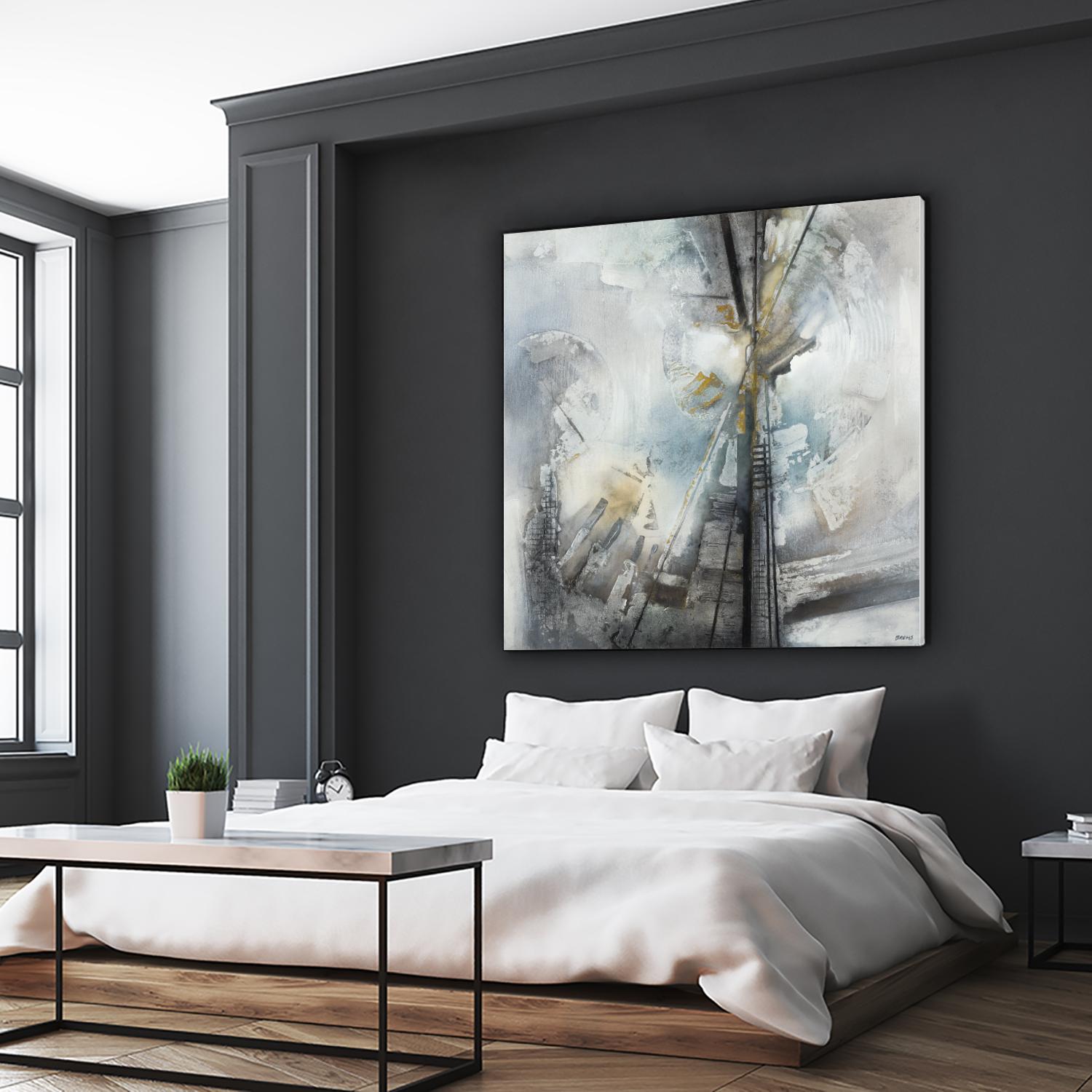 Turbine by Scott Brems on GIANT ART - neutrals abstract