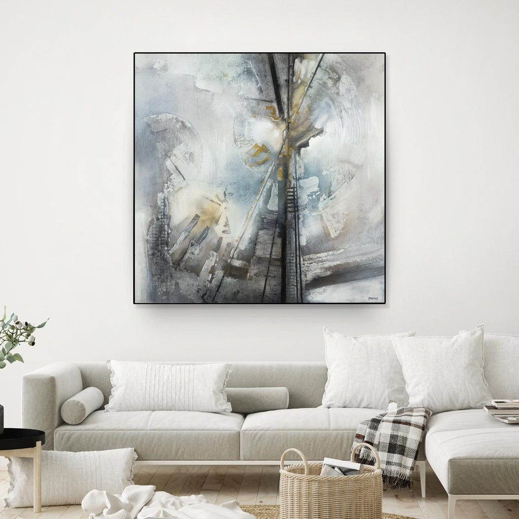 Turbine by Scott Brems on GIANT ART - neutrals abstract