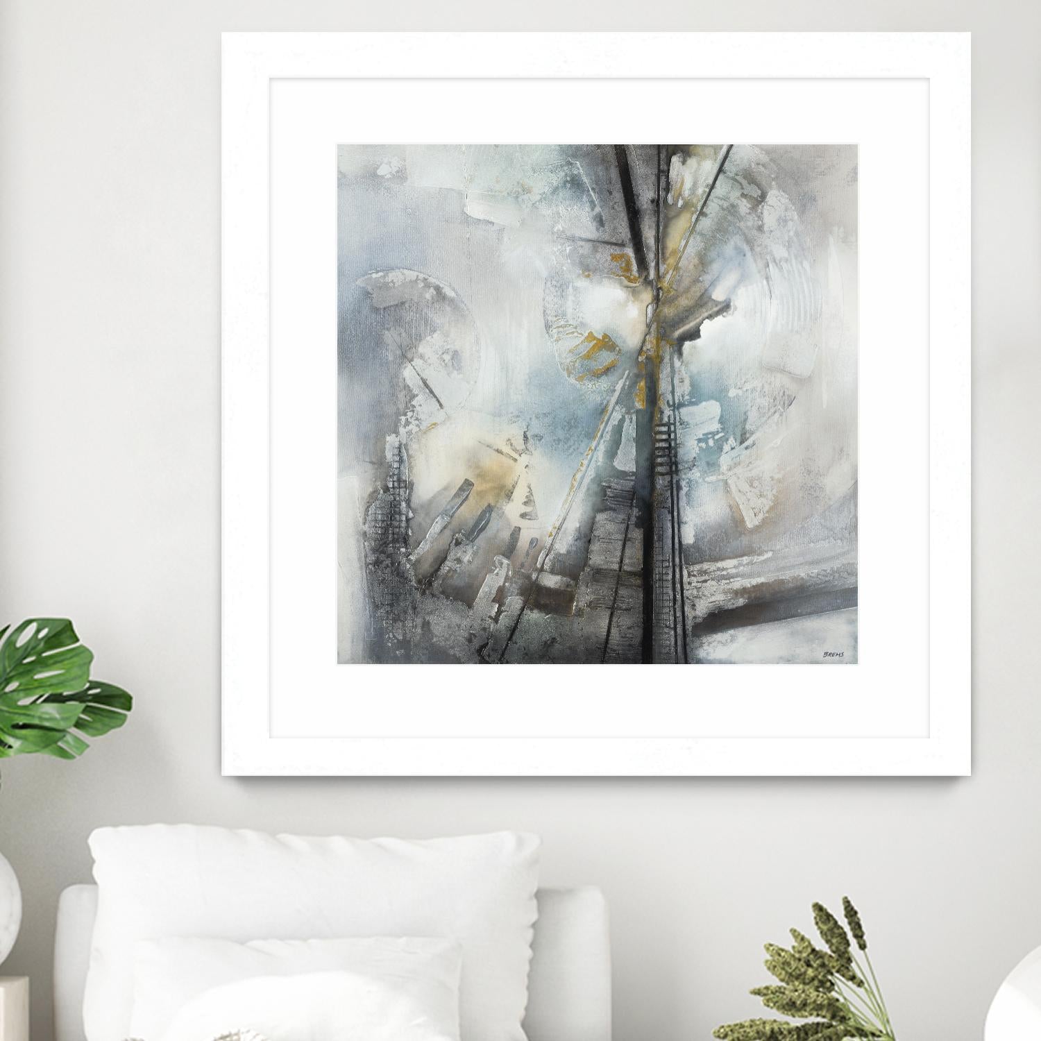 Turbine by Scott Brems on GIANT ART - neutrals abstract