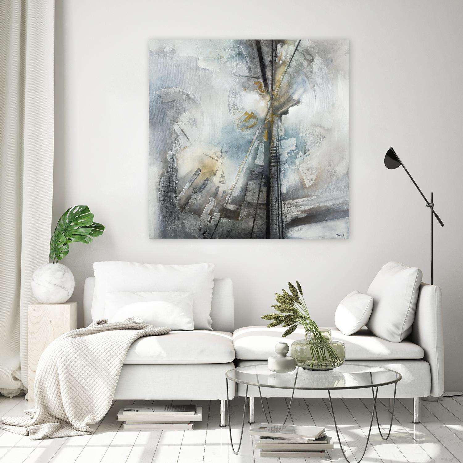 Turbine by Scott Brems on GIANT ART - neutrals abstract