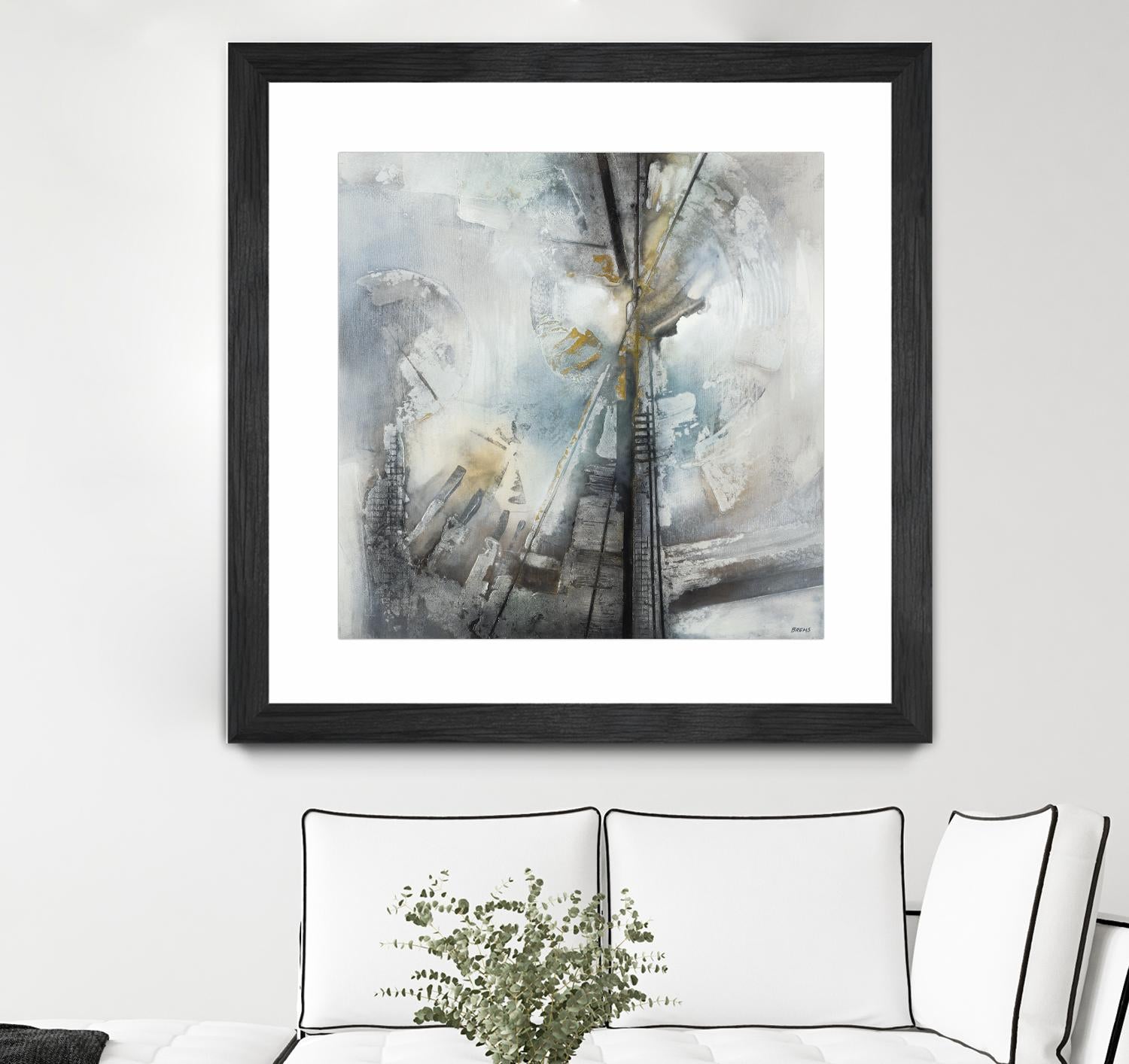 Turbine by Scott Brems on GIANT ART - neutrals abstract