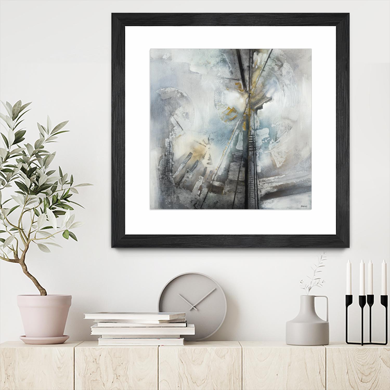 Turbine by Scott Brems on GIANT ART - neutrals abstract