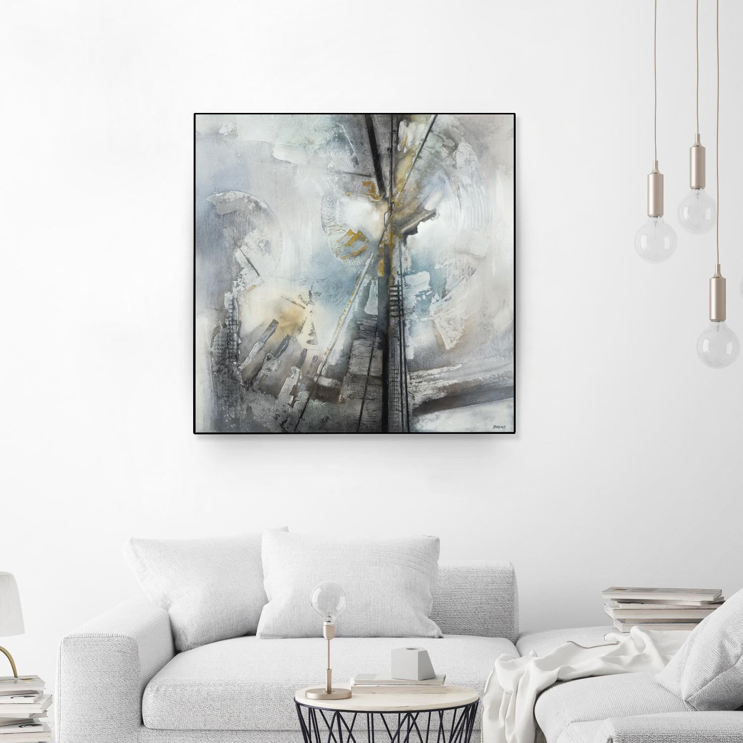 Turbine by Scott Brems on GIANT ART - neutrals abstract