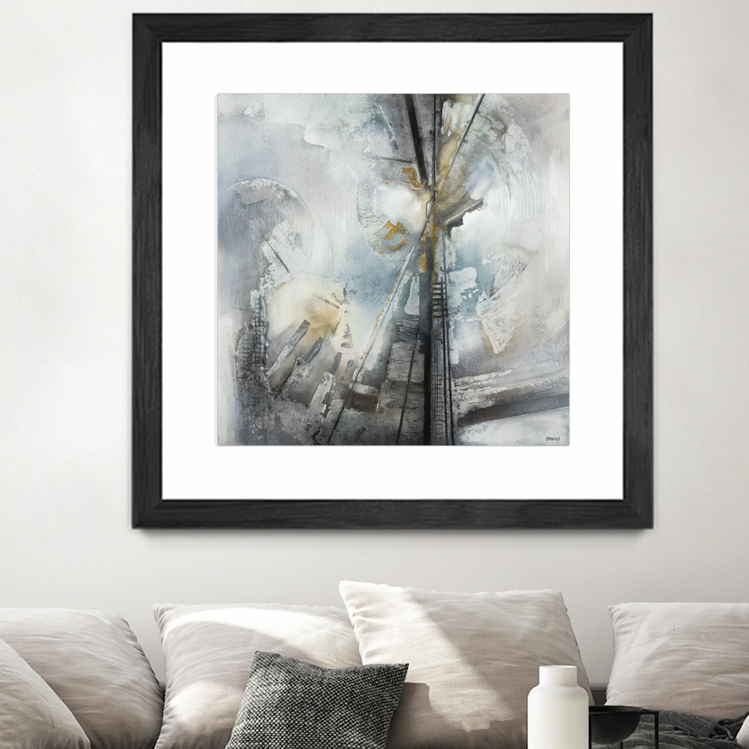 Turbine by Scott Brems on GIANT ART - neutrals abstract