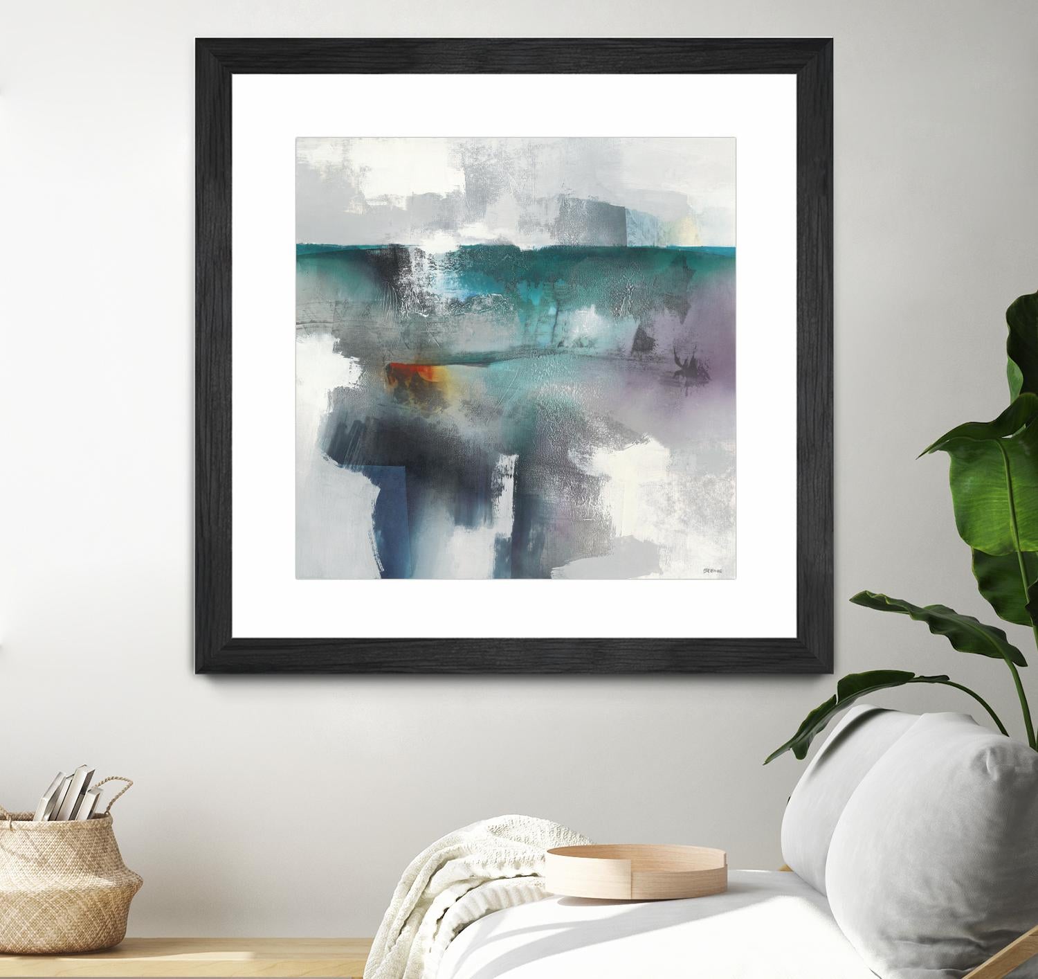 Subsurface I by Scott Brems on GIANT ART - blues organic shapes