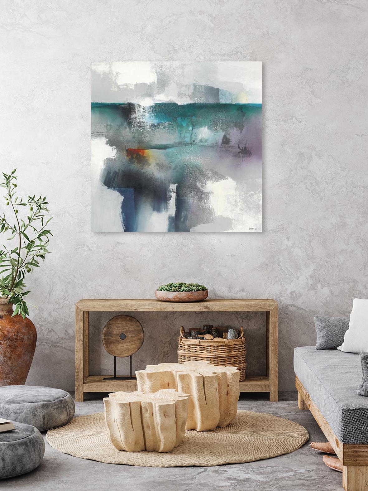 Subsurface I by Scott Brems on GIANT ART - blues organic shapes