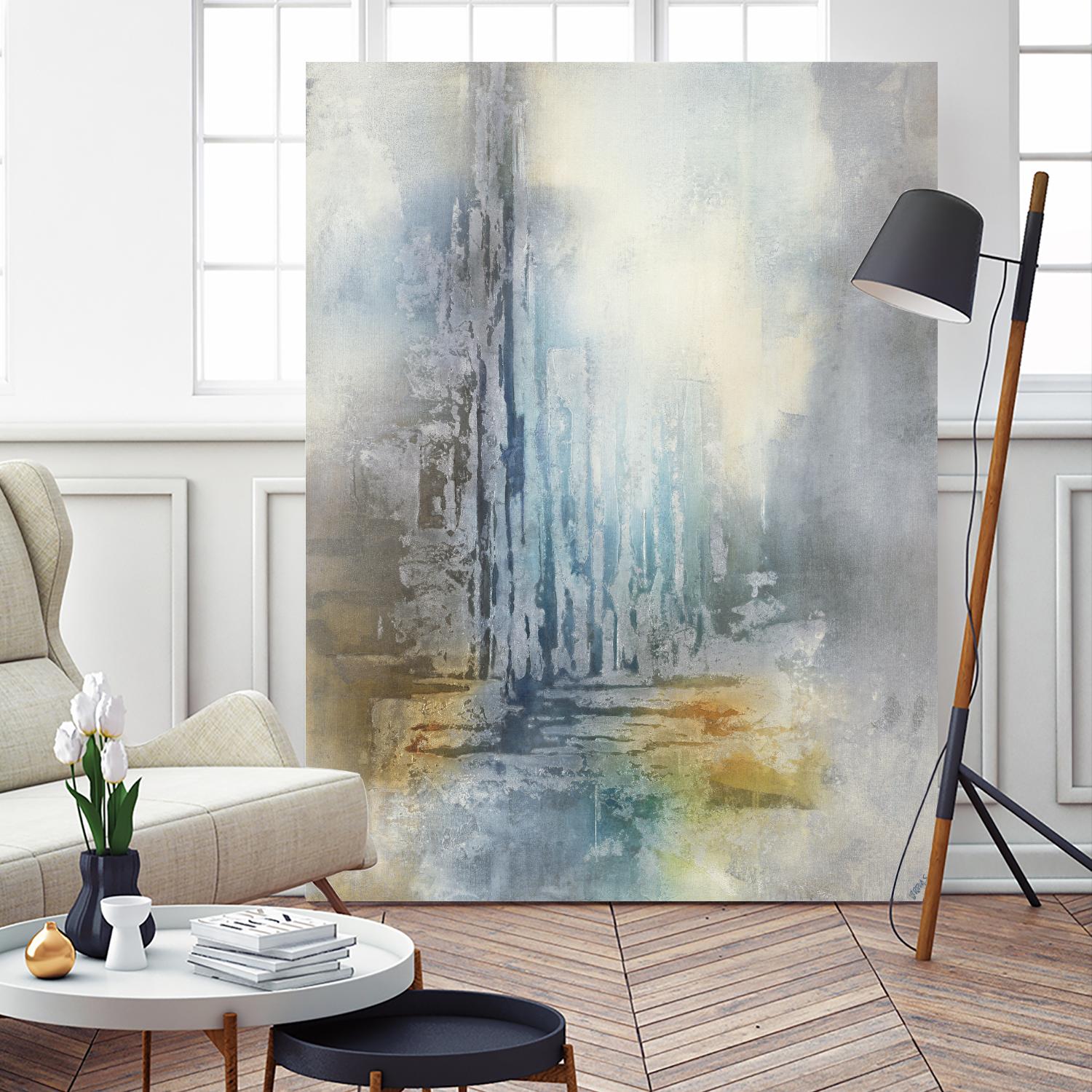 Rising Atmosphere by Scott Brems on GIANT ART - blues abstract