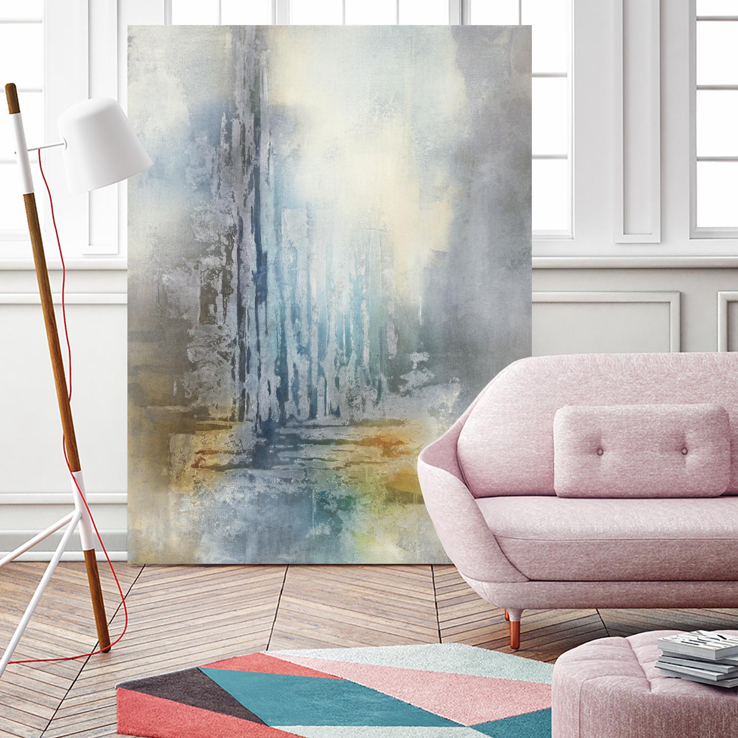 Rising Atmosphere by Scott Brems on GIANT ART - blues abstract