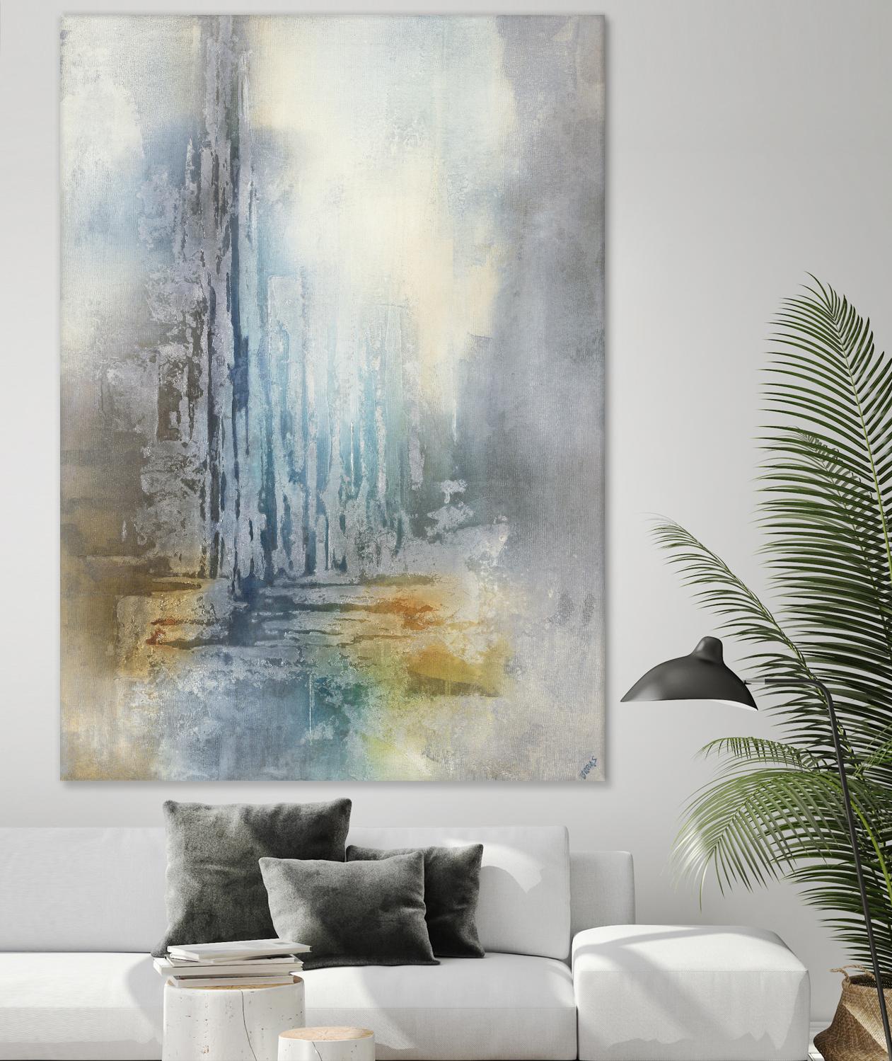 Rising Atmosphere by Scott Brems on GIANT ART - blues abstract