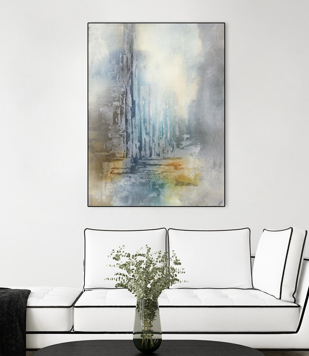 Rising Atmosphere by Scott Brems on GIANT ART - blues abstract